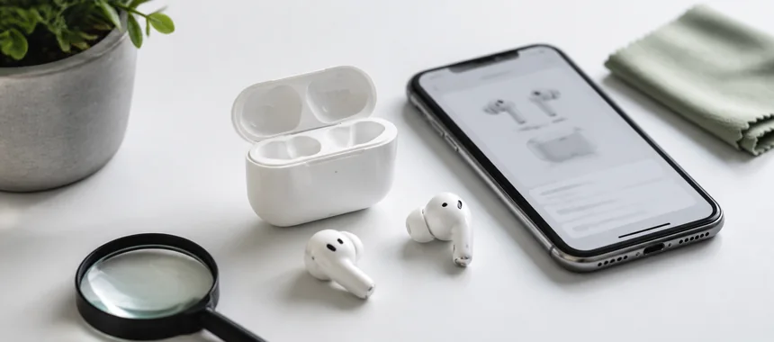 Як перевірити AirPods б/в на оригінальність і справність