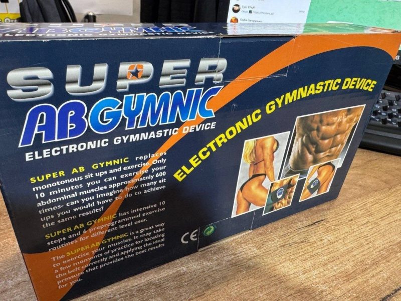 Пояс-міостимулятор Super AbGymnic (6 програм, 10 рівнів) — фото 2