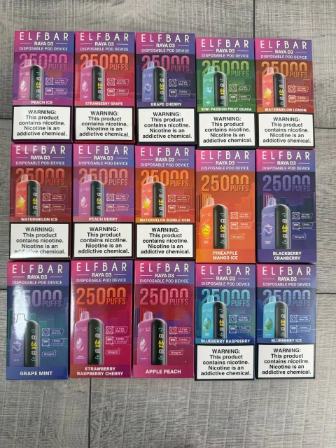 Elf Bar Raya D3 25000 Puffs Одноразова под-система