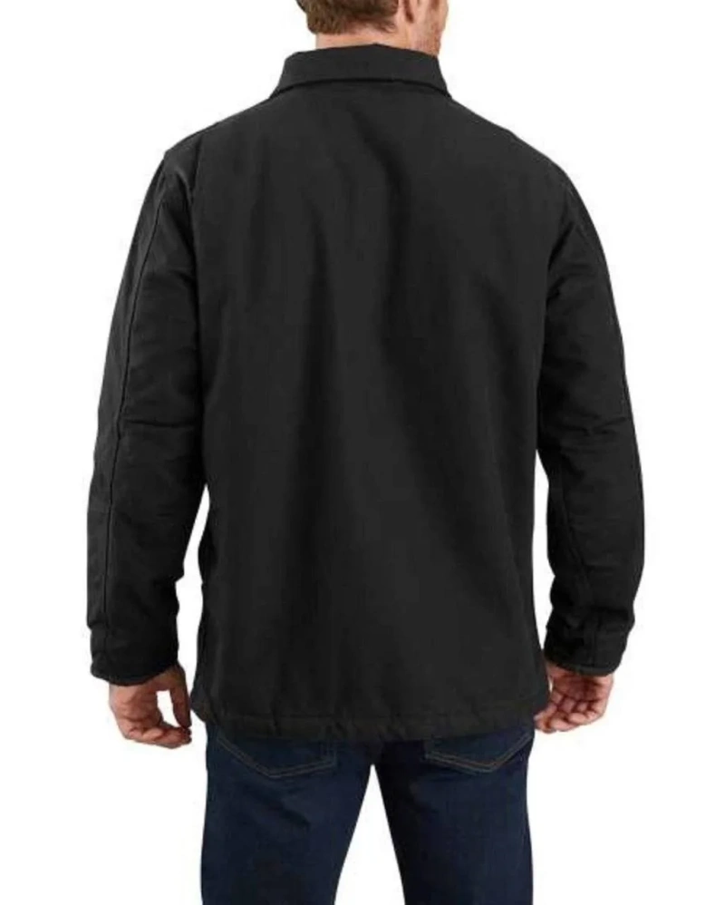 Куртка Carhartt Ridge Coat Black L Sherpa Lined — фото 4