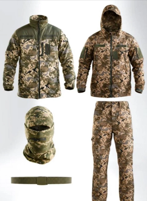 Тактичний костюм Softshell 5в1 LUNAR (Мультикам, Олива, Піксель)