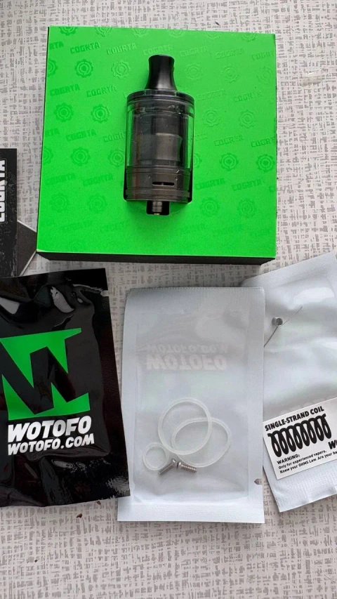 Атомайзери Wotofo Cog MTL RTA та GeekVape Ammit RTA