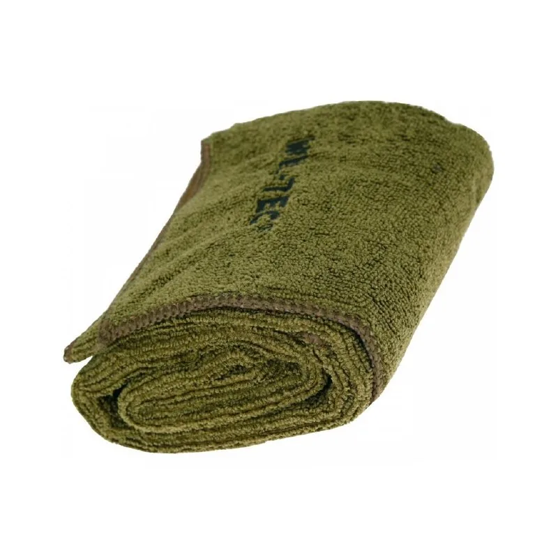 Рушник з мікрофібри Mil-Tec Microfibre Olive — фото 4