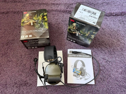 Активна гарнітура 3M Peltor ComTac VI NIB MT20H682FB-38N Olive