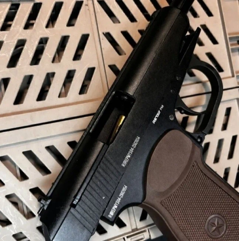 Стартовий пістолет Retay PM (Макарова) 8+1 Black