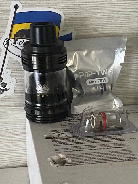 VOOPOO UFORCE-L Tank Black бак для вейпа