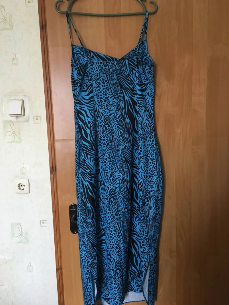 Сукня Missguided Tall довга з розрізами Animal Print розмір S — фото 3