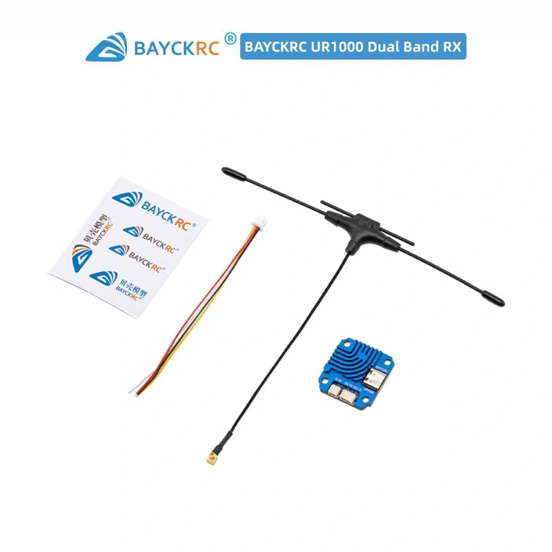 BayckRC UR1000 / UR500 RX Dual Band 900+2.4GHz Receiver — фото 2