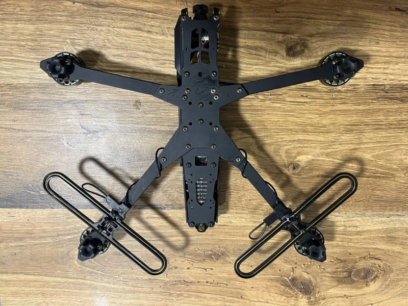 FPV дрон 7 дюймів RushFPV BLADE F722 V2 60A Caddx Rush Max Solo 2.5W — фото 3
