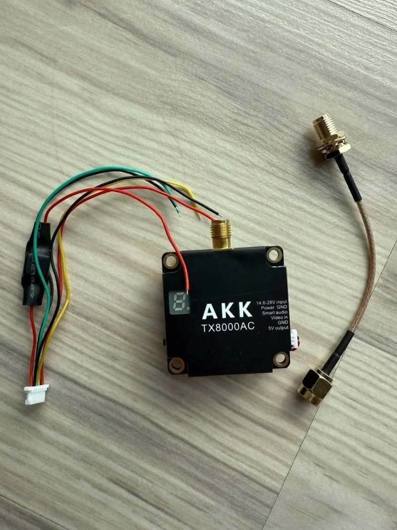 Видеопередатчик AKK TX8000AC 8W VTX All Channels — фото 2