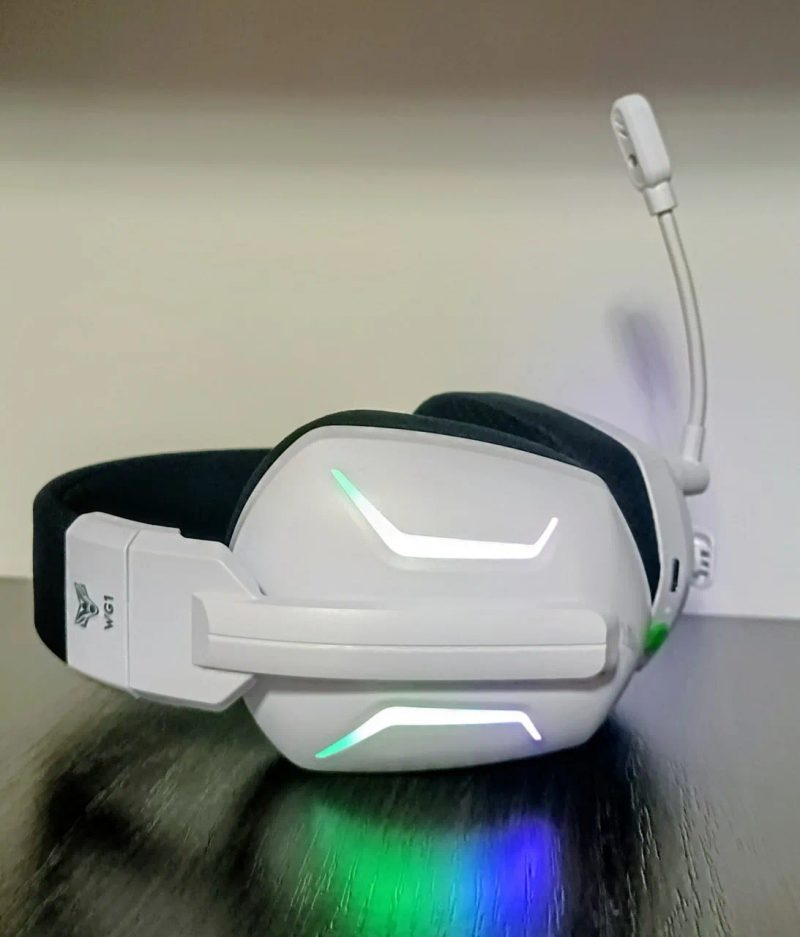 Беспроводные игровые наушники Weseary WG1 White — фото 3