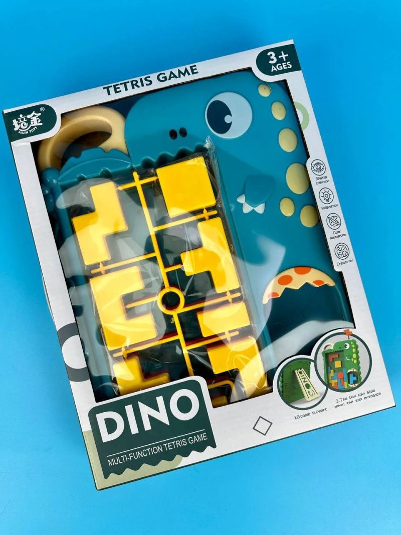 Логічна гра тетрис Peijin Toys Dino 2326 Динозаврик — фото 3