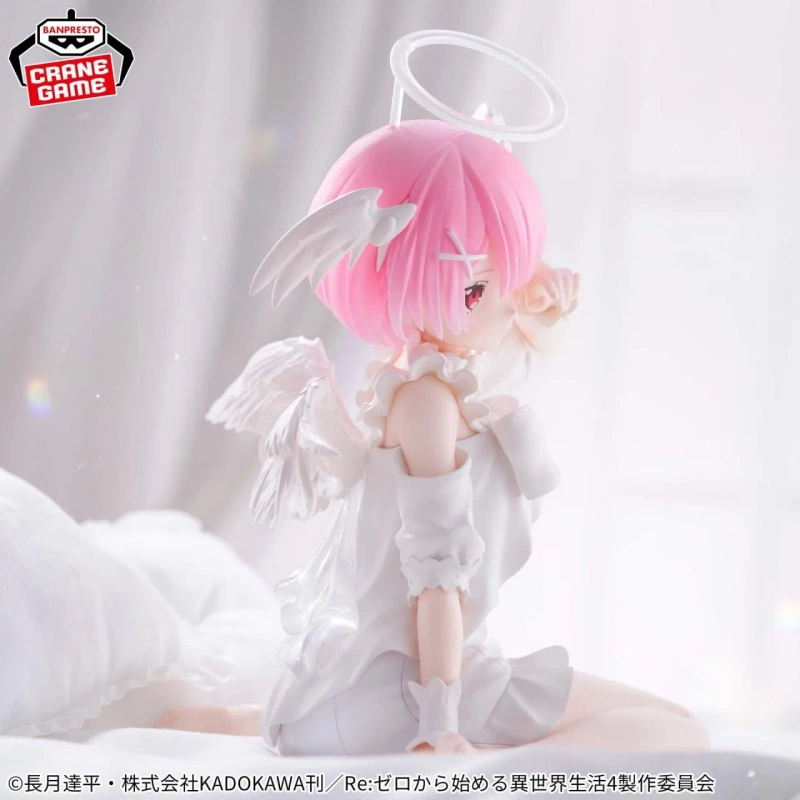 Фігурка Bandai Re:Zero Ram & Rem Angel Ver. 13см — фото 3