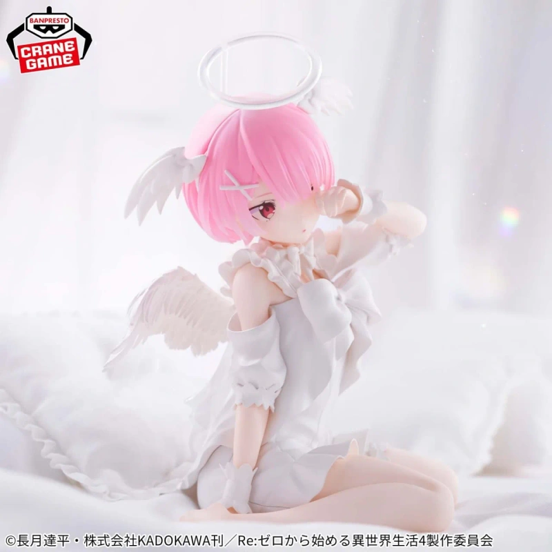 Фігурка Bandai Re:Zero Ram & Rem Angel Ver. 13см — фото 4
