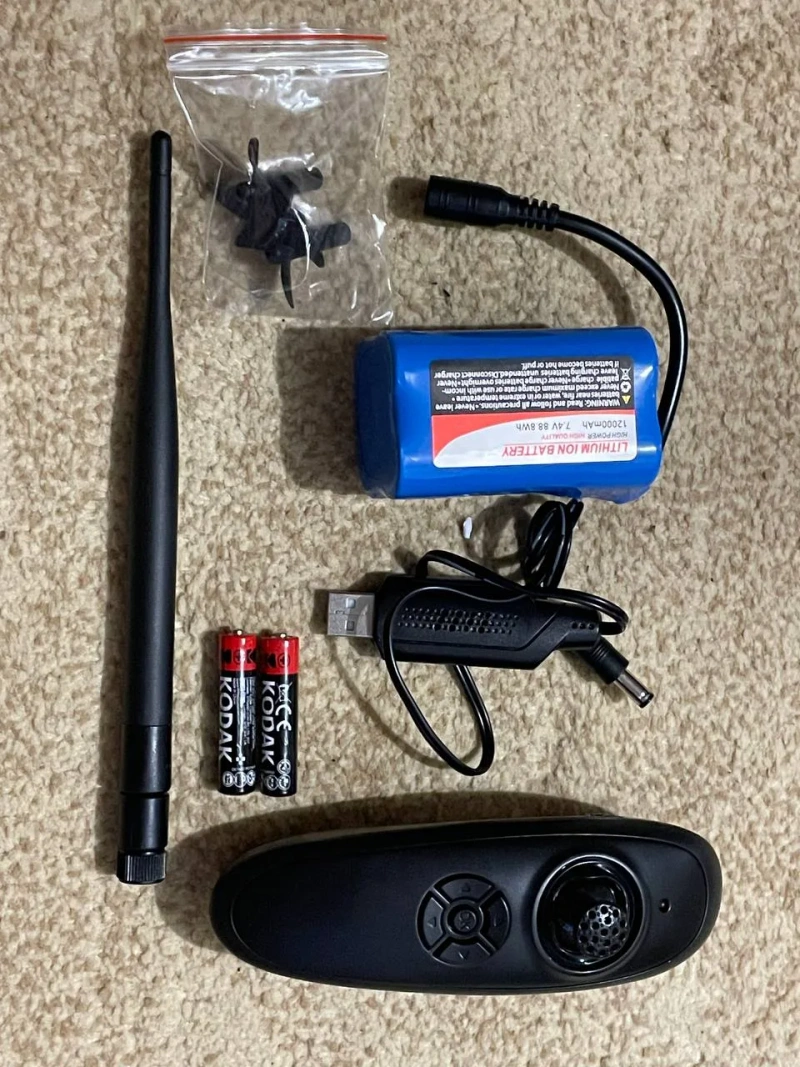 Риболовний кораблик Flytec 12000mAh 500м з круїз-контролем — фото 5