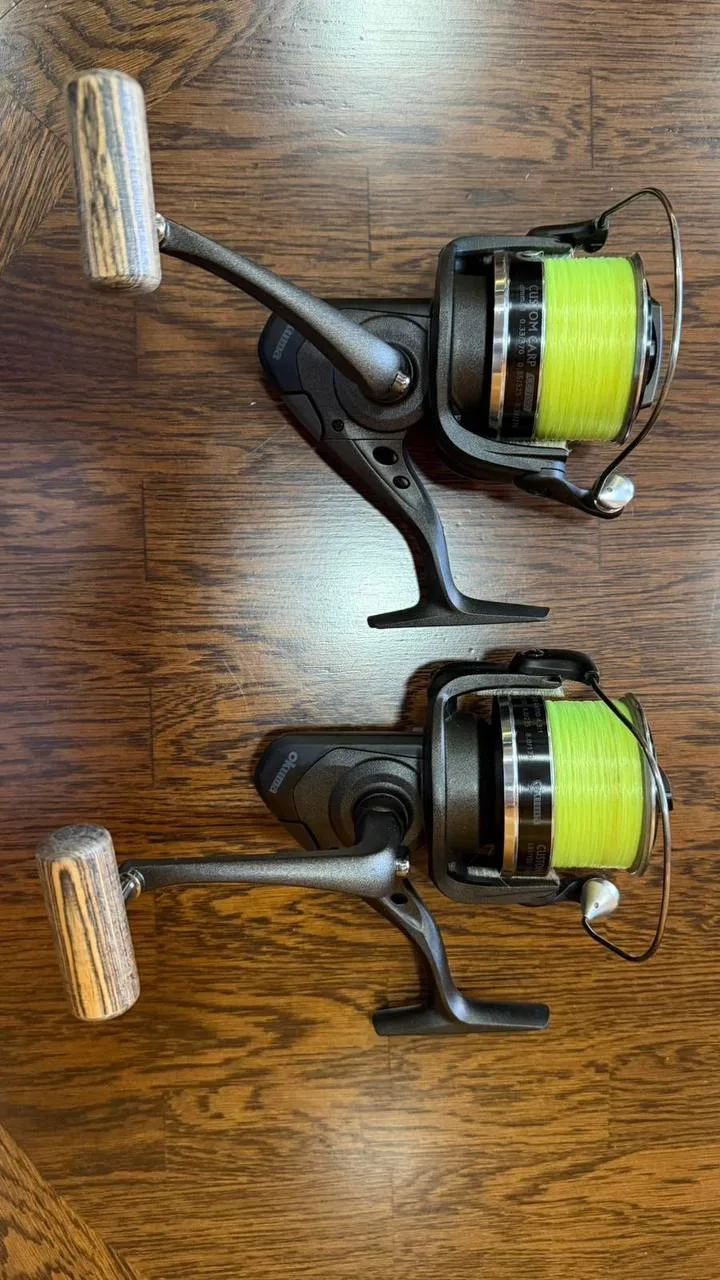 Коропові котушки Okuma Custom Carp CC-7000 та Carp Pro Cratus 8000SD — фото 2