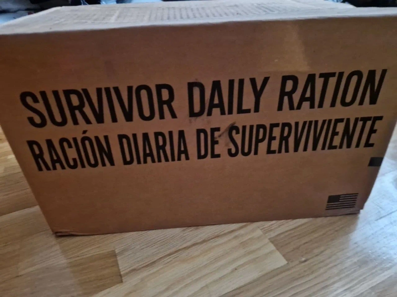Сухпай MRE Survivor Daily Ration США (ящик 10 шт) — фото 2