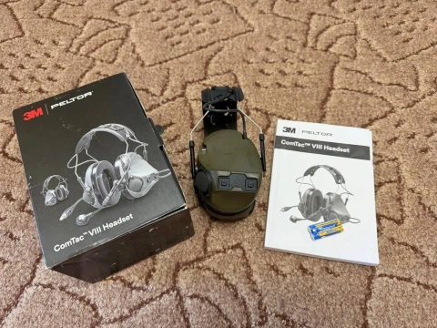 3m Peltor ComTac VIII MT14H418A-02 GN Активные Тактические Наушники