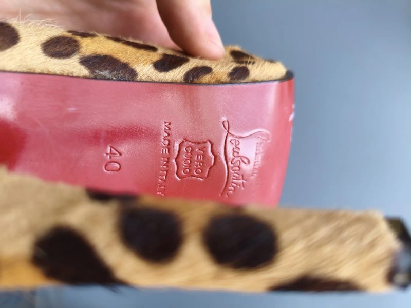 Туфли Christian Louboutin Leopard Print р. 40 — фото 5