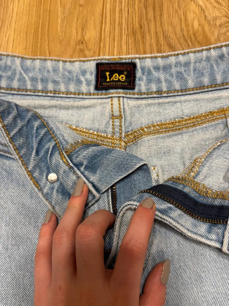 Джинси Lee Organic Cotton розмір L блакитні — фото 3