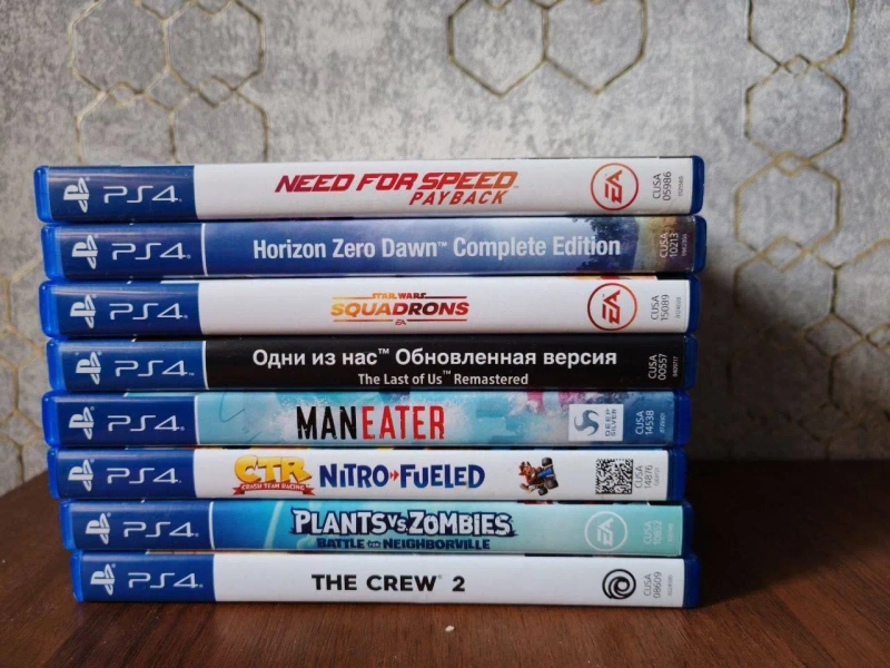 Игры для Sony PlayStation 4 (PS4) - Horizon, Last of Us, NFS Payback — фото 2