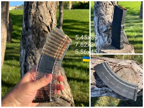 Магазини на 30 набоїв 5.56 NATO, 7.62x39, 5.45x39 сертифіковані