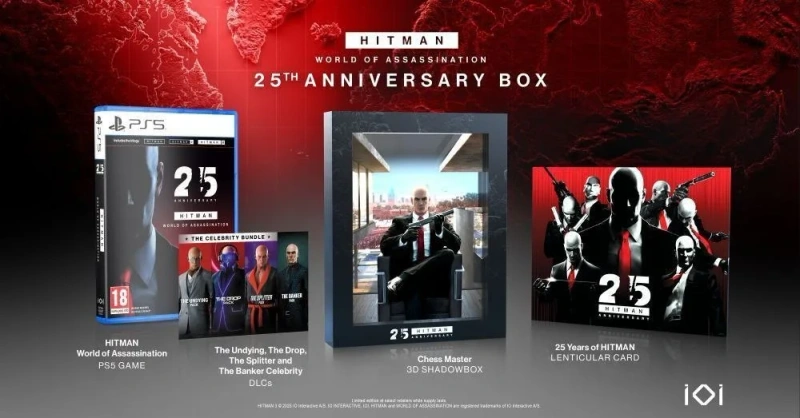 HITMAN World of Assassination 25th Anniversary Box PS5 — фото 2