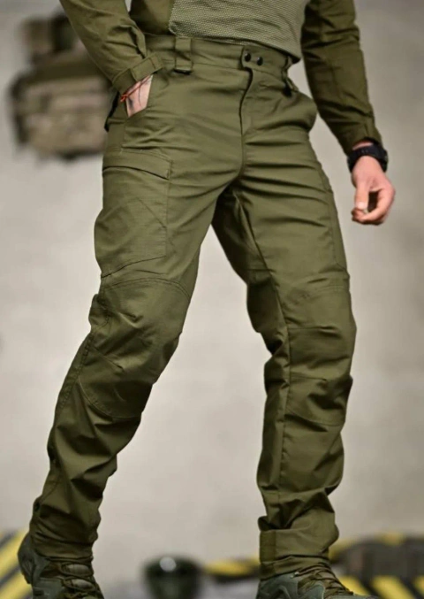 Тактичні штани STURM олива S-XXXL