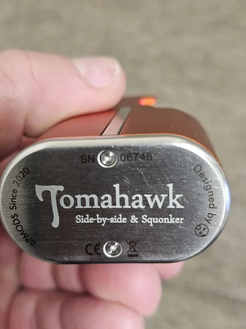 BP MODS Tomahawk SBS Squonker Mod и Lost Vape Centaurus M100 — фото 6