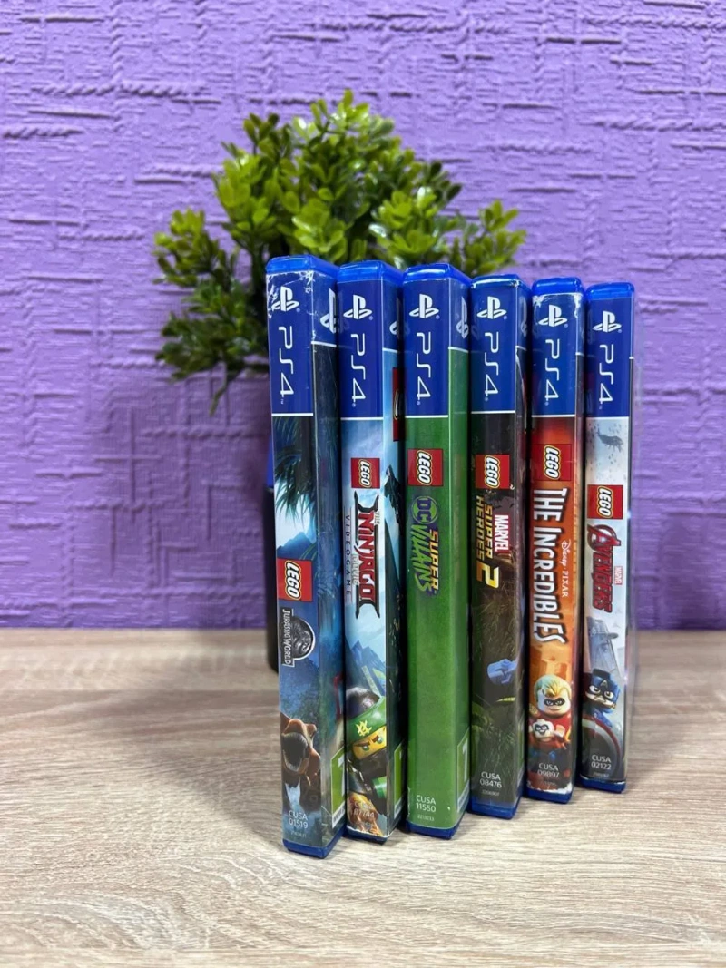 Набор из 6 дисков игр Lego для PlayStation 4 — фото 3