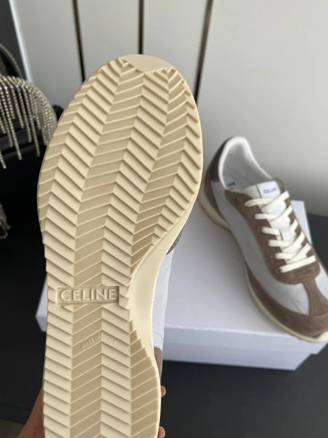 Кеди Celine Premium шкіра/замша/текстиль розміри 35-41