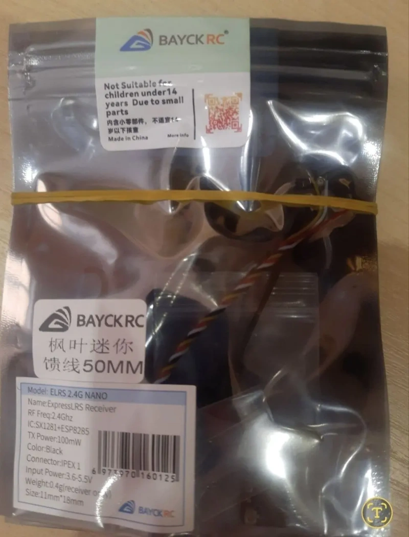 Приймачі Bayck та No name ELRS 915MHz/2.4GHz Nano RX — фото 2