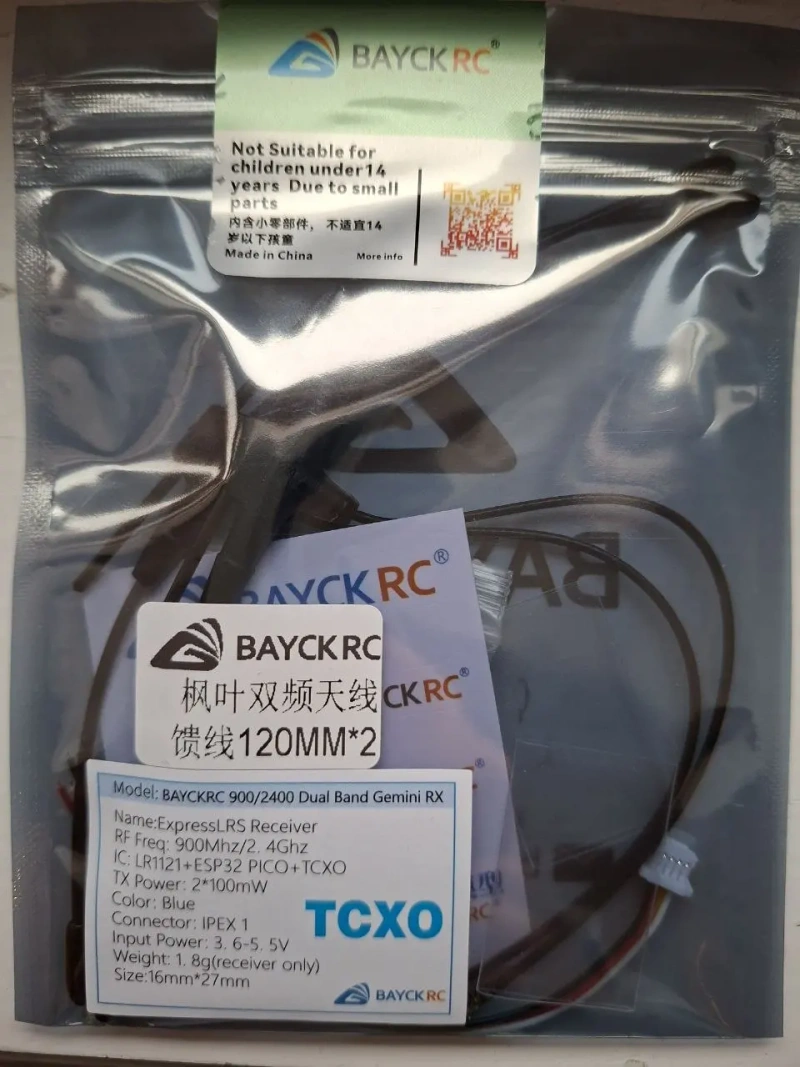 Приймачі Bayck та No name ELRS 915MHz/2.4GHz Nano RX — фото 3