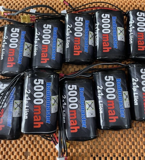 Аккумулятор Li-ion 7.4V 5000 mAh для RadioMaster Boxer, TX16S, TX12