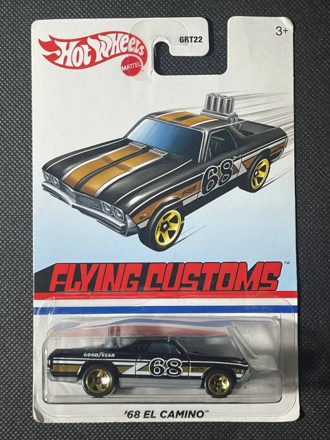 Hot Wheels '68 El Camino Flying Customs