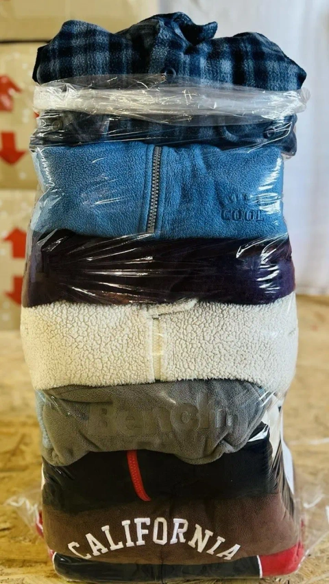 Флісовий мікс чоловічого та жіночого одягу, 1-й+2-й сорт