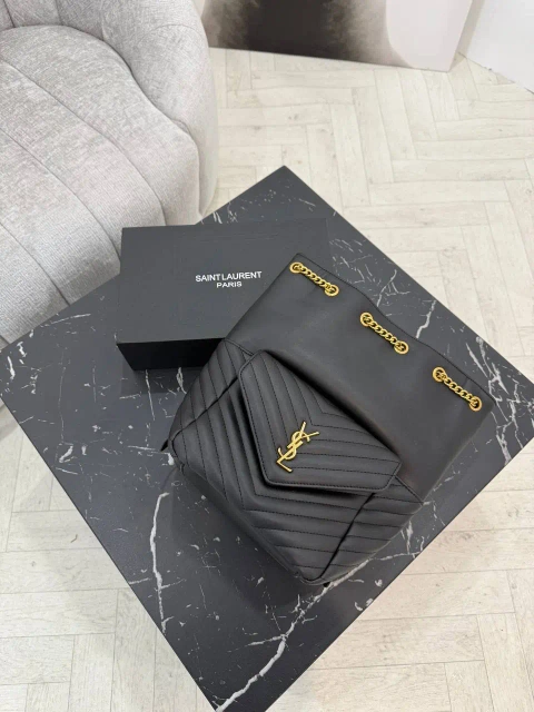 Сумка-рюкзак Saint Laurent Лоран YSL черная