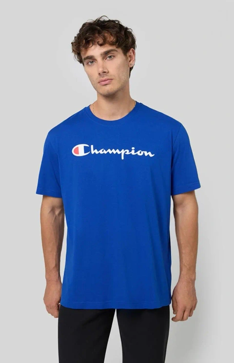Футболка Champion мужская синяя размер M