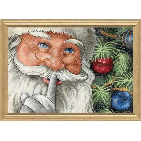 Набір для вишивки хрестиком Dimensions 08799 Santa's Secret