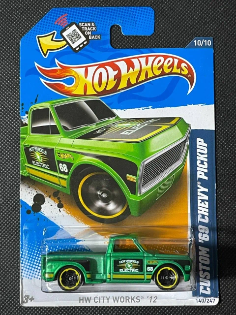 Hot Wheels Custom '69 Chevy Pick Up 1:64