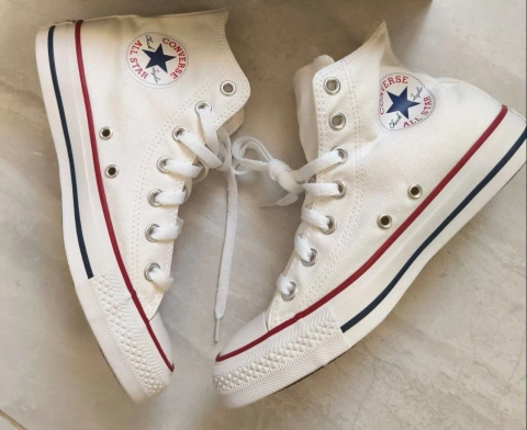 Converse Chuck Taylor All Star Высокие Белые