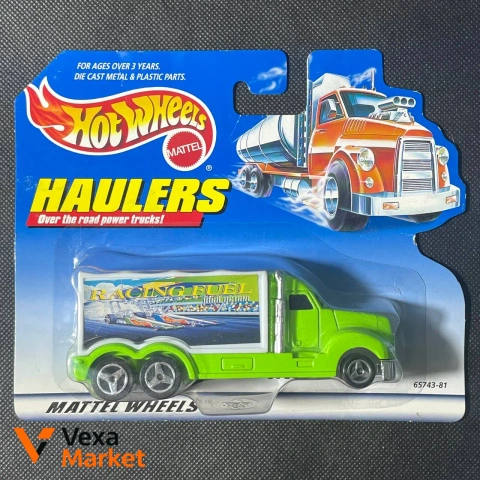 Hot Wheels Haulers Racing Fuel коллекционная модель грузовика