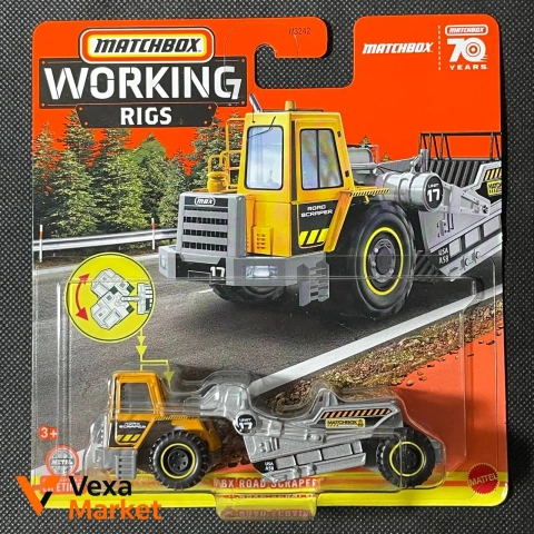 Matchbox Working Rigs Road Scraper
