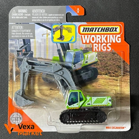 Matchbox Working Rigs MBX Excavator