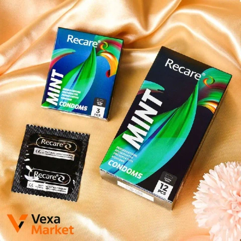 Презервативы Recare Mint Ультратонкие 12 шт