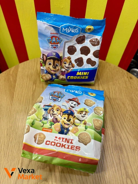 Печиво Maxies Paw Patrol ванільне / какао 250г