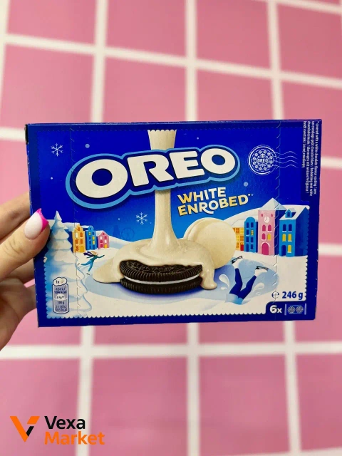 Печиво Oreo White Enrobed 246г