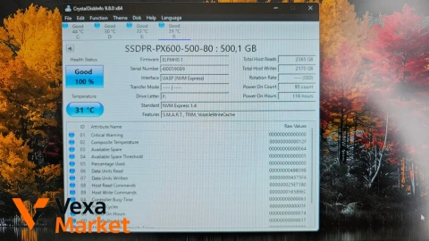 SSD диск Goodram PX600 500GB M.2 2280 PCIe 4.0 x4 NVMe
