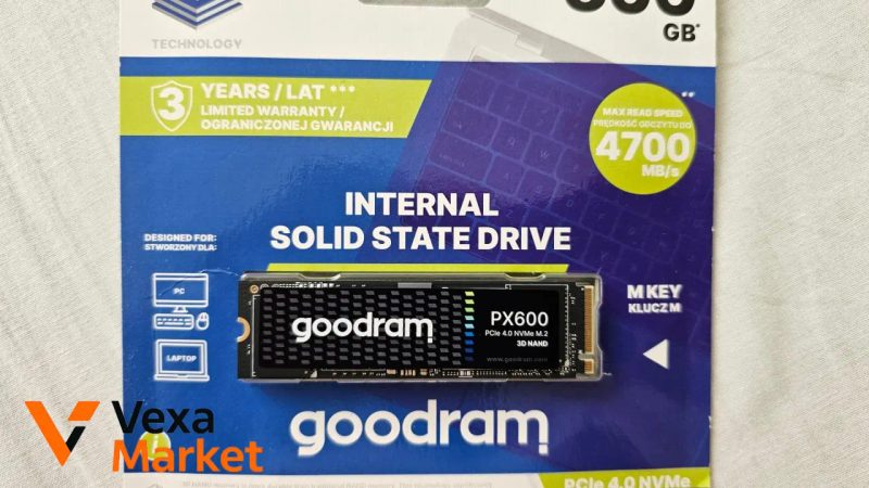 SSD диск Goodram PX600 500GB M.2 2280 PCIe 4.0 x4 NVMe — фото 2
