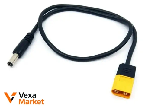Кабель живлення TS101 XT60 до DC 5525, 50см